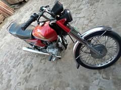 Honda CG 125 red colour original file genuine parts