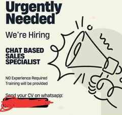 we're hiring urgent needed staff