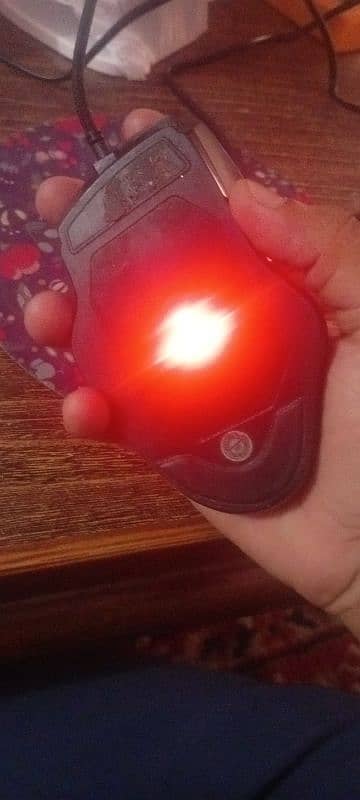 Branded Mechanical Back Lit Gaming Mouse 3