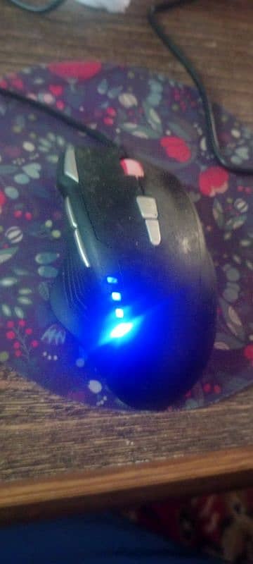 Branded Mechanical Back Lit Gaming Mouse 5