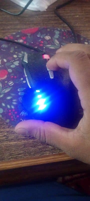 Branded Mechanical Back Lit Gaming Mouse 9