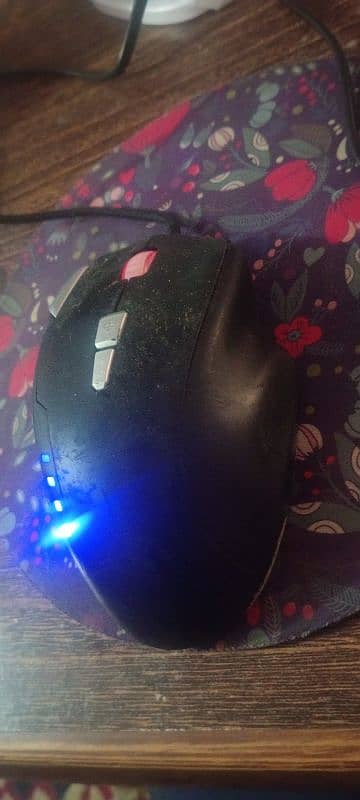 Branded Mechanical Back Lit Gaming Mouse 10