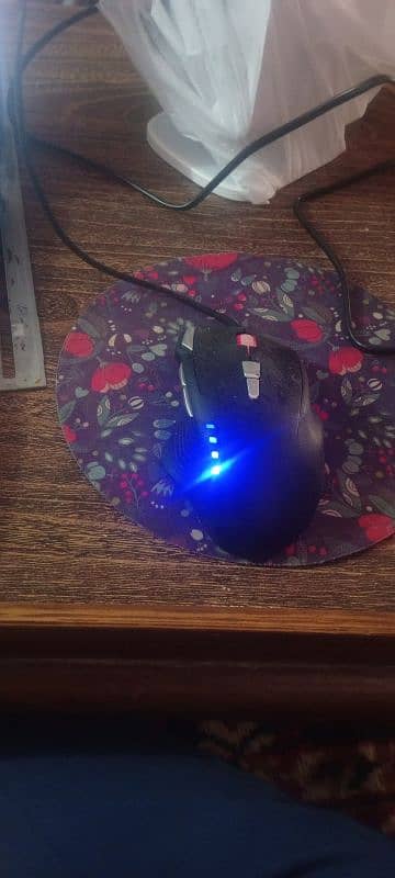 Branded Mechanical Back Lit Gaming Mouse 12