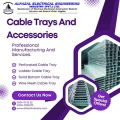 Cable Tray / Perforated Cable trays / Manufacturer/ in lahore