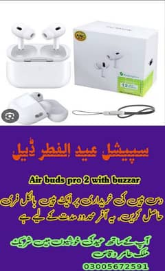 Air buds pro 2 with buzzar