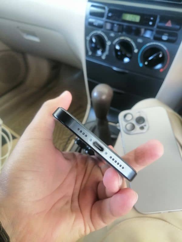 iphone 15 pro max jv blue titanium 100 health 36 cycle 5