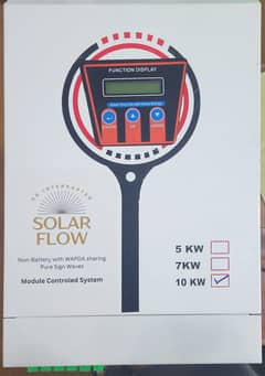 10 KW Solar Inverter With WAPDA sharing without battery