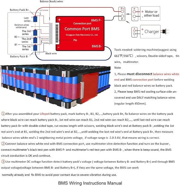 Daly and JK BMS 4s 40amp  for 12v lifepo4 battery 2
