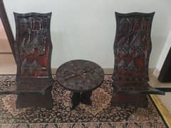 African Furniture Table Chairs Antiques