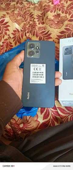 Redmi note 12 full box 10/10 condition like new