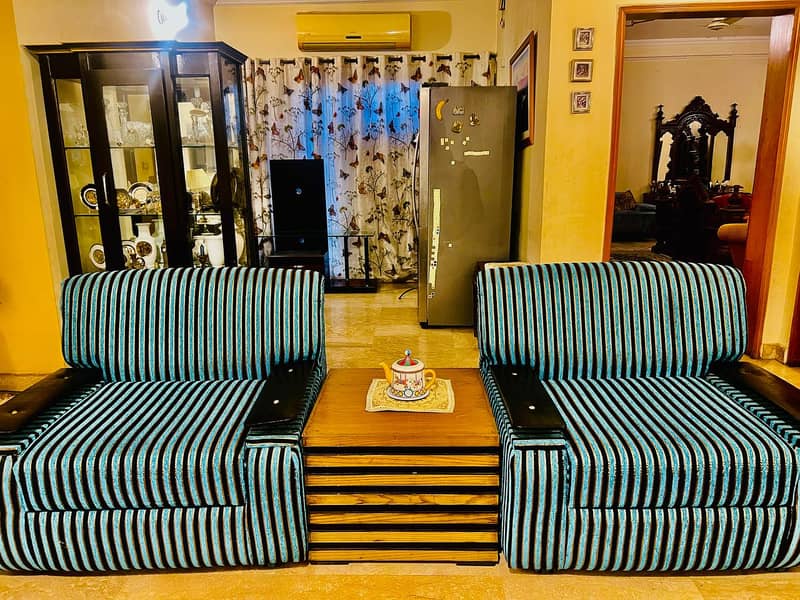 sofa set / used furniture/ 5 seater sofa set / fancy sofa set 1