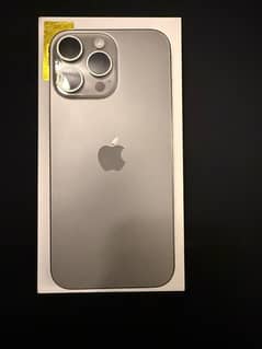 iPhone 16 Pro Max 256G Natural PTA Approved