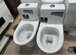 commode/ toilet/ bathroom commode/ black commode/ one piece toilet