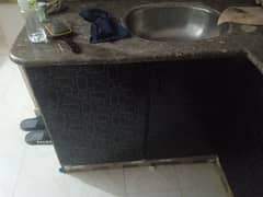 kitchen cabinet with nul n sink for sale