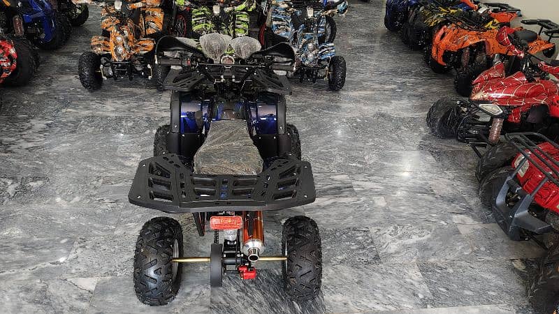 125cc Daul Hydraulic Disk Breaks Atv Quad Bikes Delivery In All Pak 9