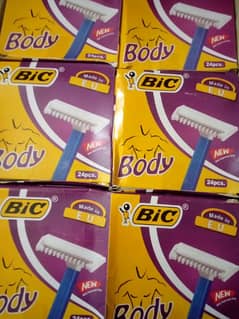 Bic and Black Shine Body Razor | Wholesale Price