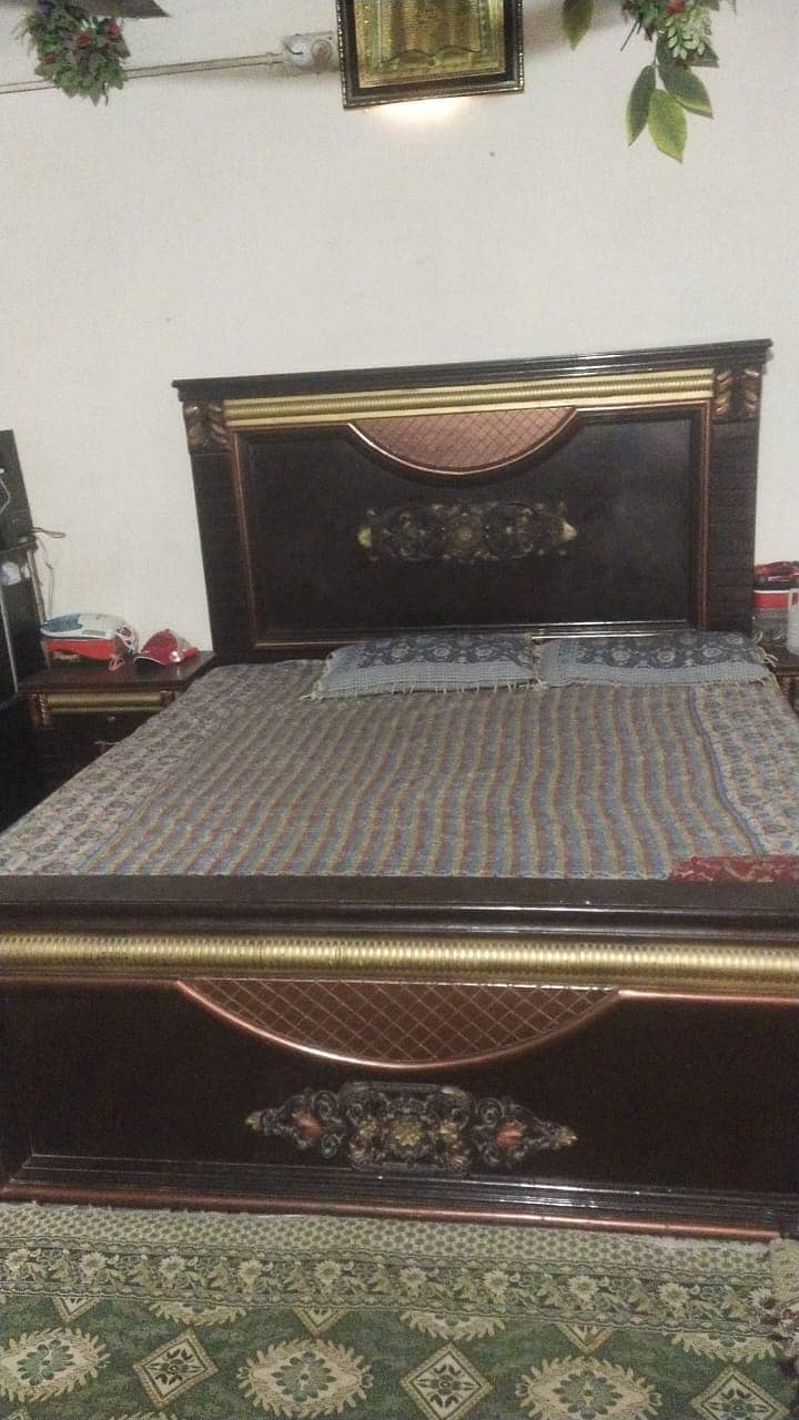 Beds along with sidetables 2