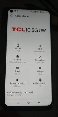 Tcl 10 5g