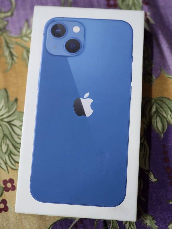 I phone 13 128gb Non PTA 99% original health with box for sale 0