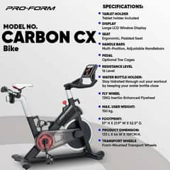 ProForm-Carbon-CX-Bike & Gym Equipments.