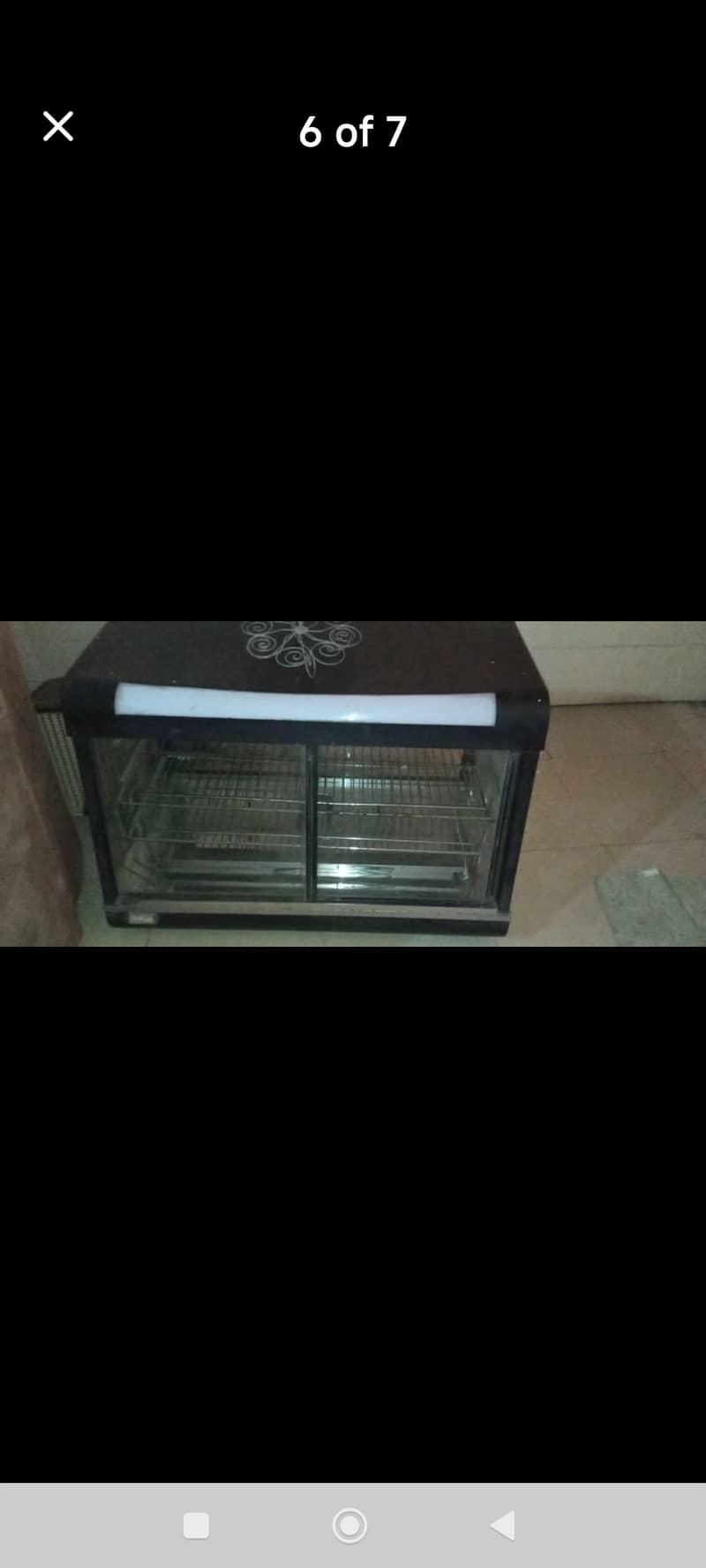 Hot case/food display Warmer 1