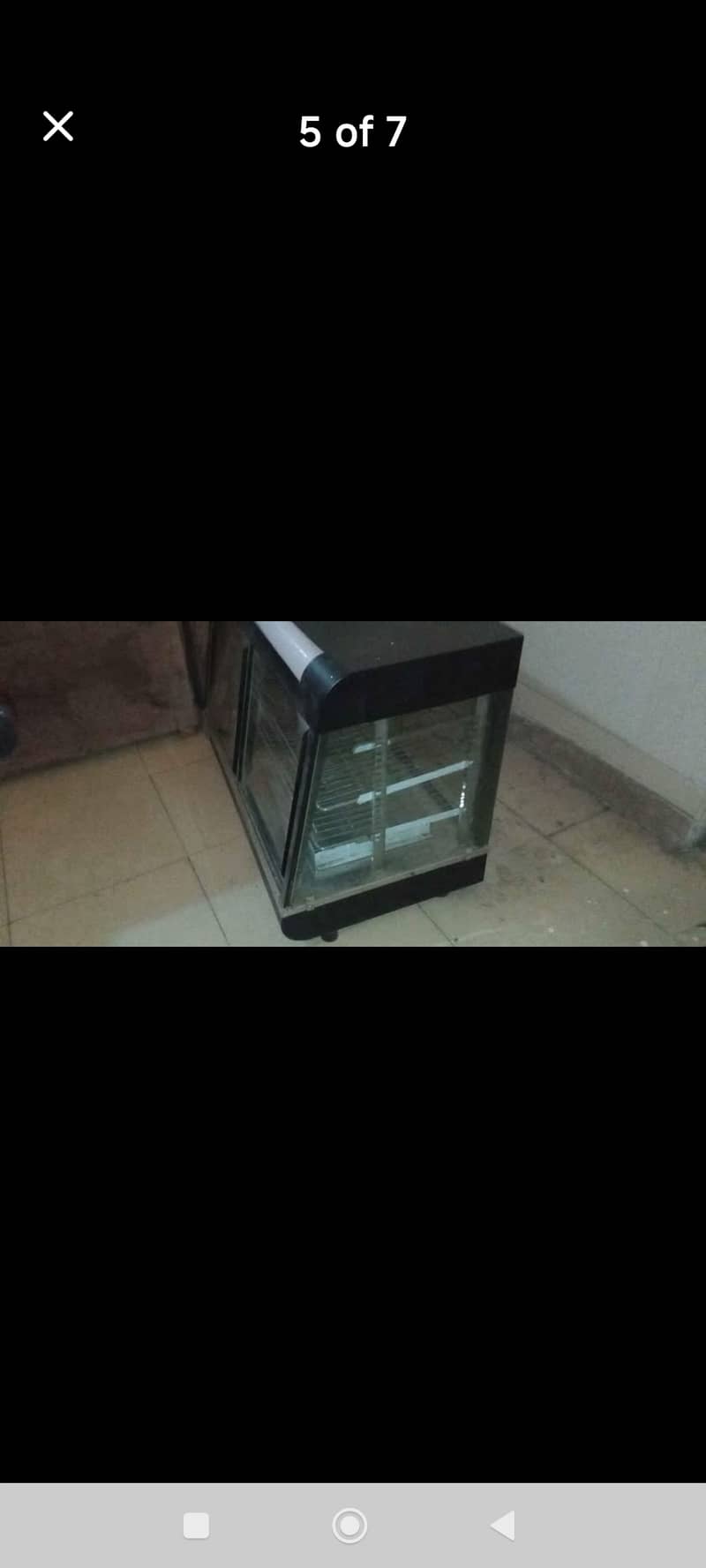 Hot case/food display Warmer 2