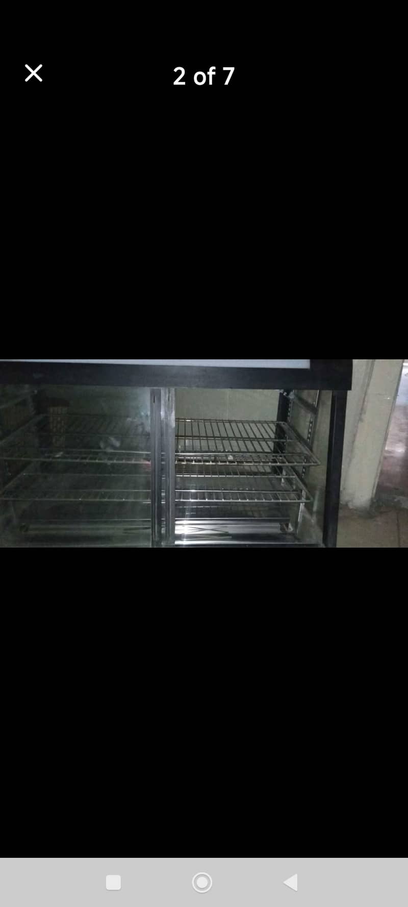 Hot case/food display Warmer 3
