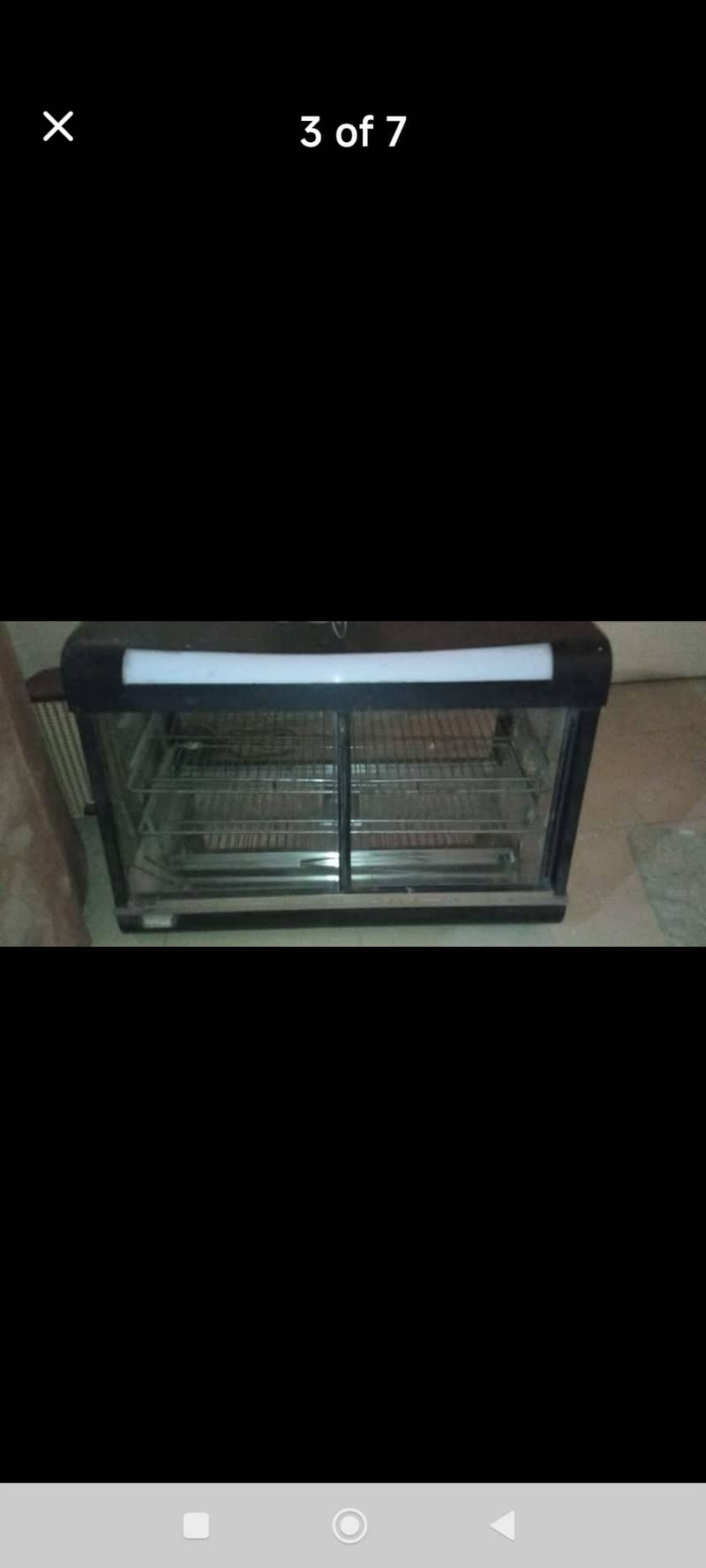 Hot case/food display Warmer 4
