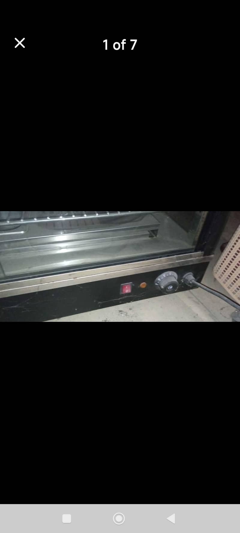 Hot case/food display Warmer 6