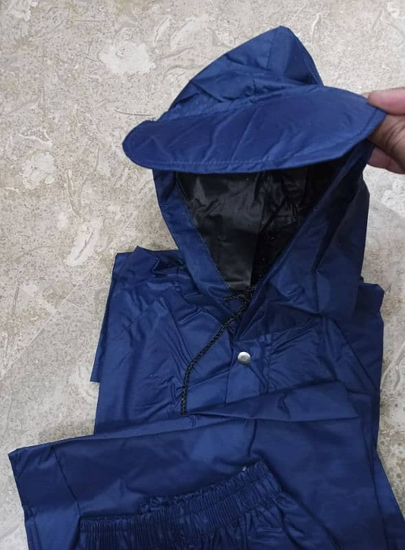 Raincoat l Bike Coat l Hat Style Barsati l Raining l 0323-4536375 1