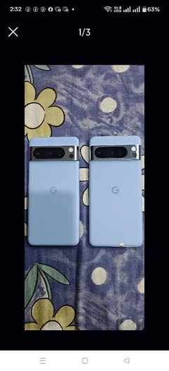 google pixel 8 pro 12/512 Blue PTA, OnePlus 13 16/512 Global dual box