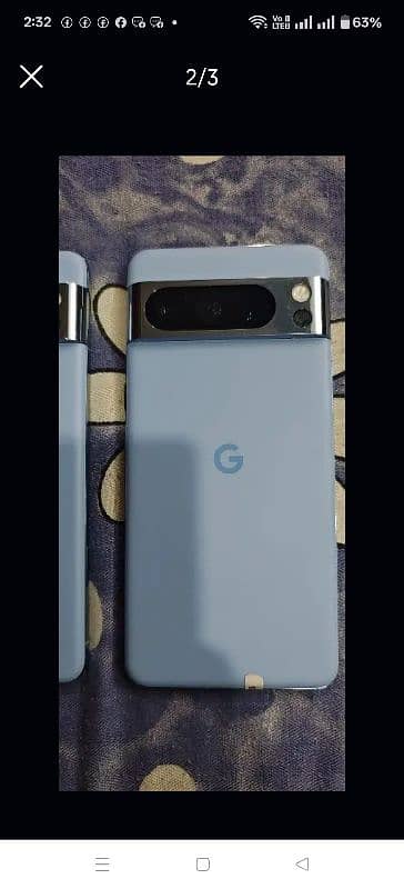 google pixel 8 pro 12/512 Blue PTA, OnePlus 13 16/512 Global dual box 1