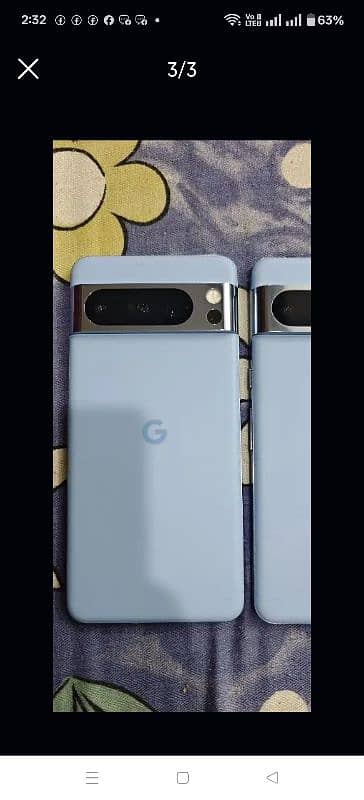 google pixel 8 pro 12/512 Blue PTA, OnePlus 13 16/512 Global dual box 2