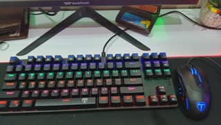 t dagger orginal mechanical rgb keyboard and mouse pair o