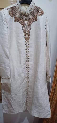 Elegant Barat Sherwani – Worn Once, Like New!