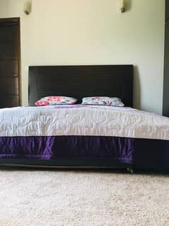 Wooden Double Bed | Room Bed | King Size Bed for sale