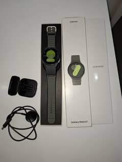 Global Samsung Galaxy watch 7 44mm Green  with free gift redmi earbuds