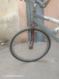 Chimta new tyre new rim used back motor gard back seet