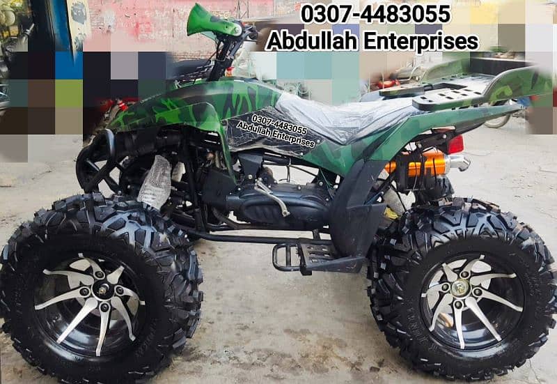 12 no raptor 250cc quad bike atv 4 wheel with self and kick for sale 4