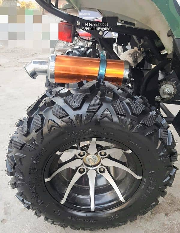 12 no raptor 250cc quad bike atv 4 wheel with self and kick for sale 8