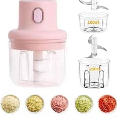 5 Pc for table rechargeable food chopper