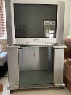 Sony Vega 29 Inch TV with Trolley