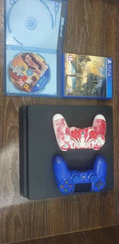 Ps4 slim 500gb with box