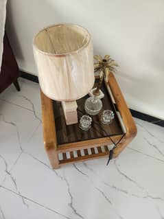 center table with two side tables