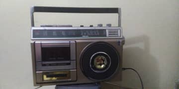 National Panasonic Tape Recorder/Radio