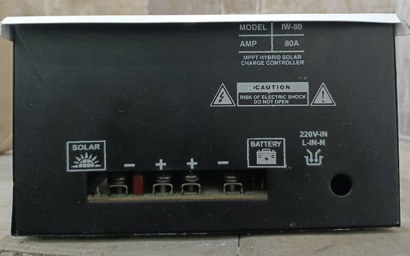 wi mppt 80 amp front display settings 145 volt 3