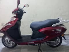 united 100 cc self start scooty petrol 2021