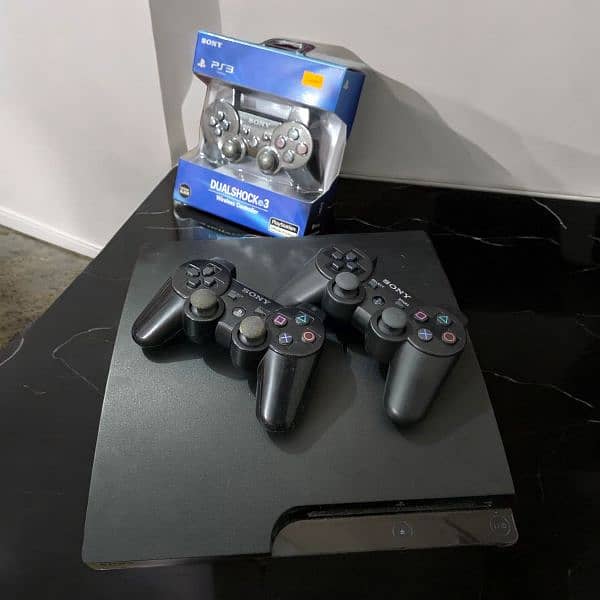 Playstation 3 slim Jailbreak With Playstation Move Full Set 3
