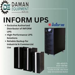 online UPS industrial 80 KVA "INFORM"