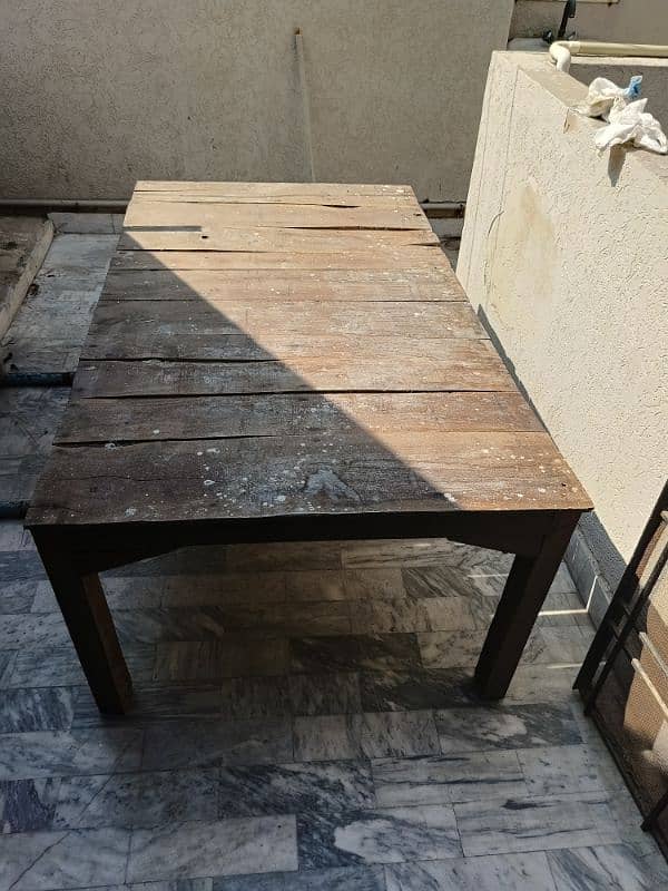 Desi Wooden Table/ Takht For Shops 5